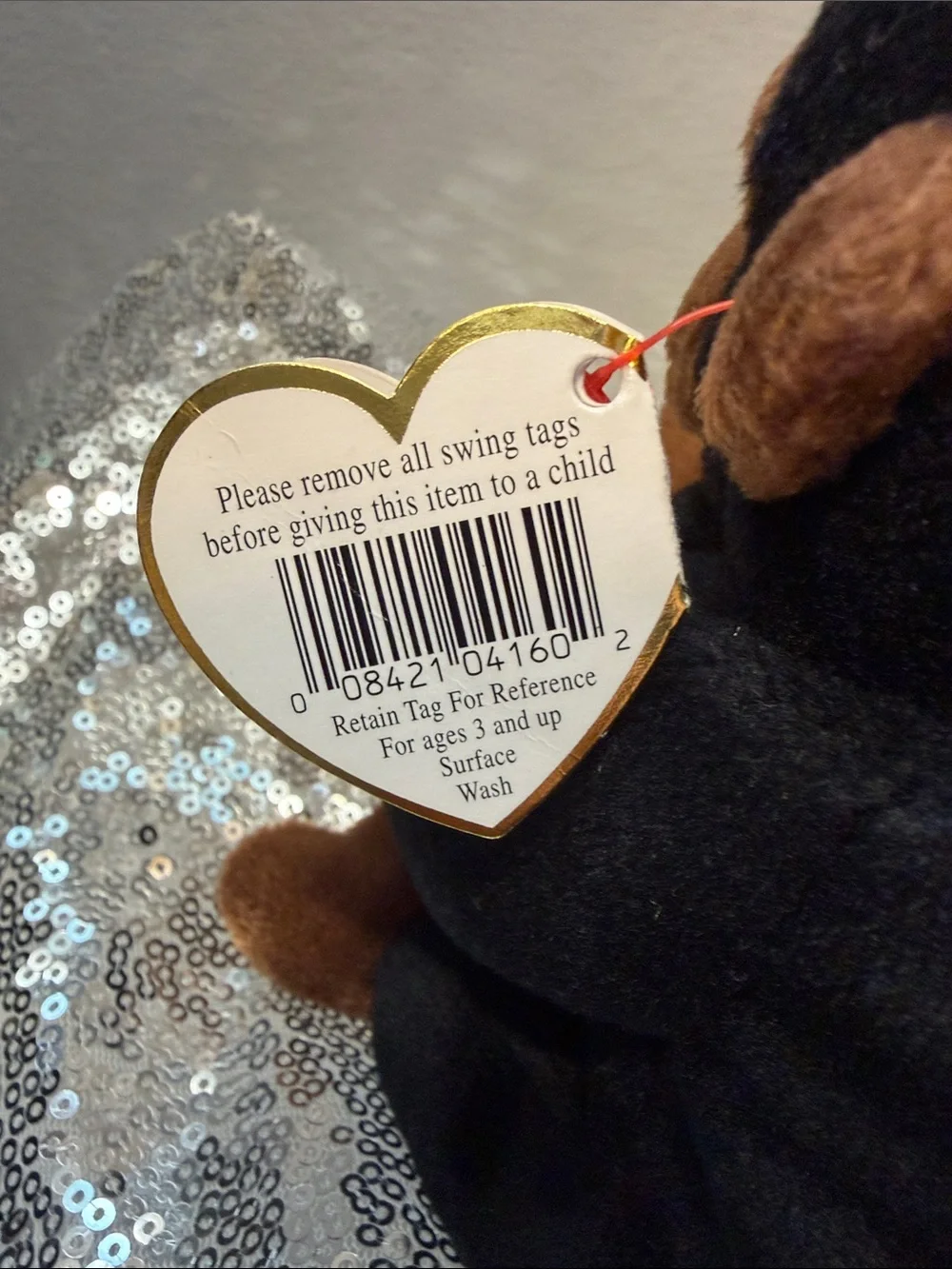 NWT Ty Congo the Gorilla Beanie Baby - Soft Collectible Stuffed Animal